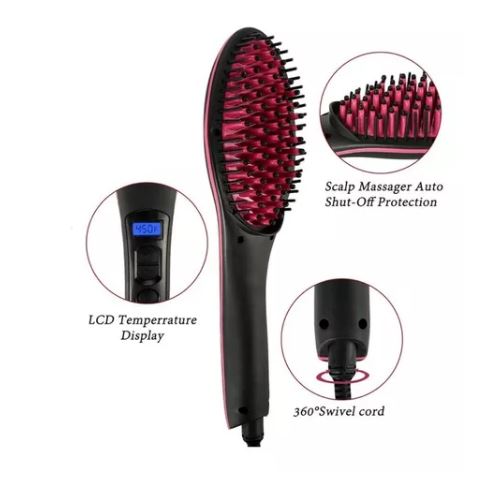 Cepilla y alisa tu cabello en minutos! – Cepillo Alisador De Cabello Eléctrico